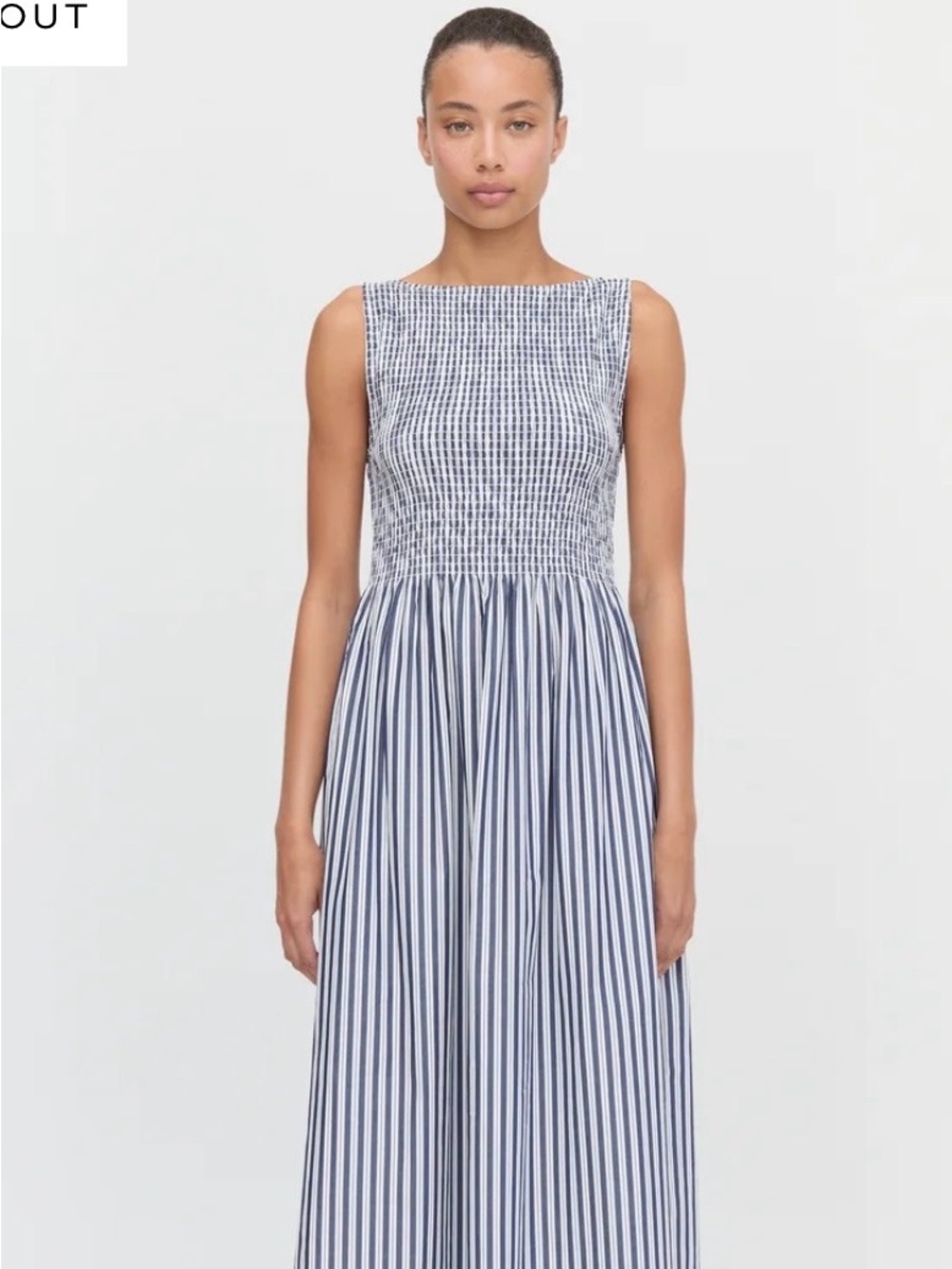Hill House Home navy white Cosima Nap dress